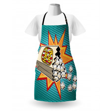 Retro Popcorn Apron