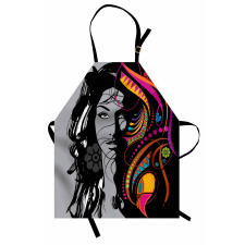 Woman Portrait Glamor Art Apron