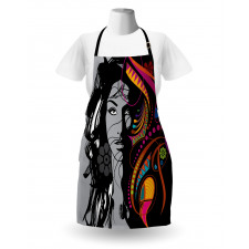 Woman Portrait Glamor Art Apron