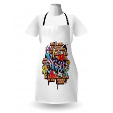 Street Life Graffiti Art Apron