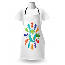 Children Pigeon Planet Apron