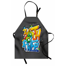 Graffiti Art Youth Power Apron