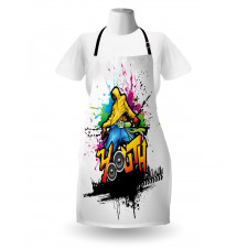 Young Man Hip Hop Culture Apron