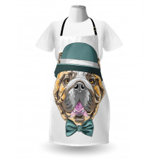 Dog in a Hat Apron