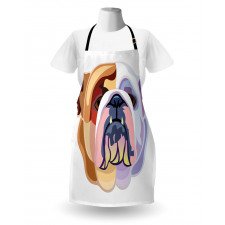 Abstract Dog Apron