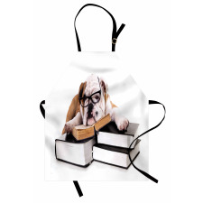 Glasses Dog Apron