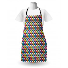 Colorful Frame Animals Apron