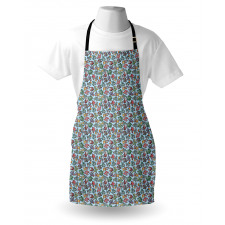 Cartoon Style Playthings Apron