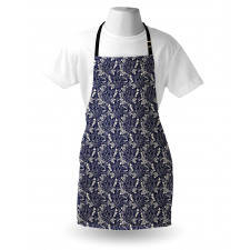 Curved Eastern Leaves Apron