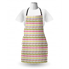 Heart Crown Gemstone Apron