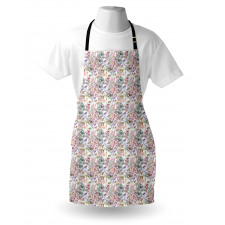 Spring Scroll Apron