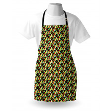 Triangles Futuristic Apron