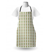 Nature Inspired Abstract Apron