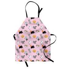 Colorful Baby Kittens Apron