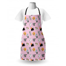 Colorful Baby Kittens Apron