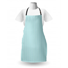 Vertical Line Pattern Apron