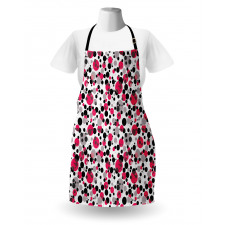 Retro Circle Dots Apron