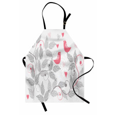 Retro Love Birds Apron