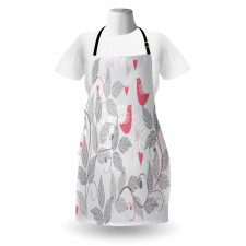 Retro Love Birds Apron