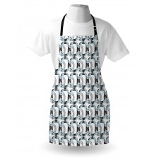 Grunge Sketchy Forms Apron