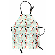 Circle Zig Zag Waves Apron