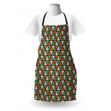 Doodle Style Line Design Apron