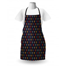 Skulls with Bones Apron