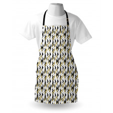 Triangles and Stripes Apron