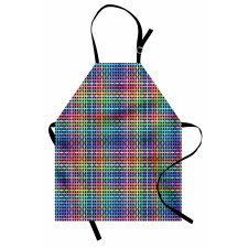 Crossed Stripes Design Apron