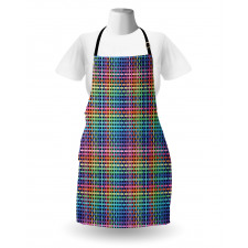 Crossed Stripes Design Apron