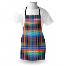 Crossed Stripes Design Apron