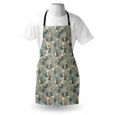 Teardrop Eastern Motif Apron