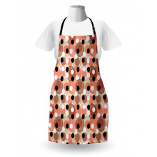 Pastel Grunge Circles Apron