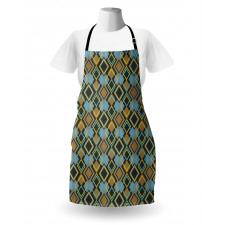 Bullseye Modern Mosaic Apron