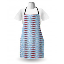 Bohemian Heart Shapes Apron