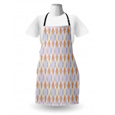 Cartoon Style Foliage Apron