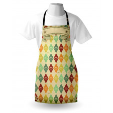 Stars and Victorian Swirls Apron