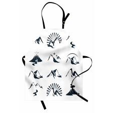 Mountain Design Apron