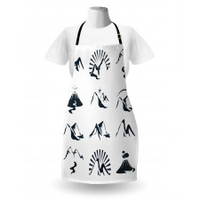 Mountain Design Apron