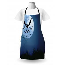 Cloud of Bats Flying Apron