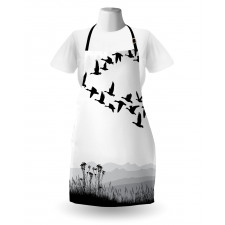 Flying Geese Pattern Apron