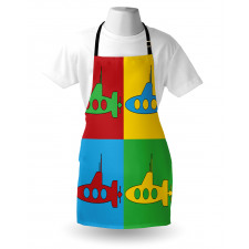 Pop Art Vessel Frames Apron