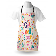 Get Well Soon Wish Cheery Apron