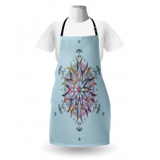 Doodle Motif Apron