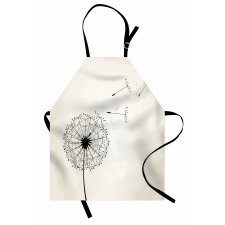 Flying Seeds Flower Apron