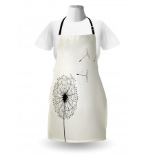 Flying Seeds Flower Apron