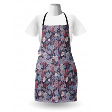 Romantic Flowers Garden Apron