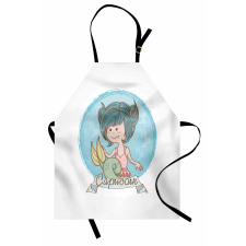 Pastel Mermaid Apron