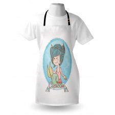 Pastel Mermaid Apron