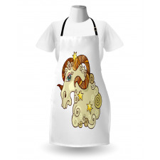 Comic Ram Stars Apron